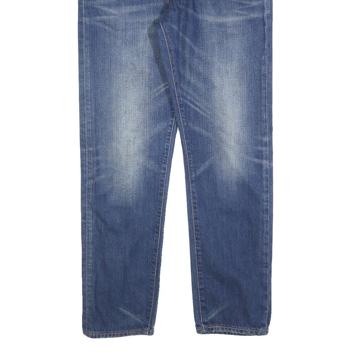 LEVI'S 508 Tapered Mens Jeans Blue Regular Cotton Blend W32 L30 Classic Zip