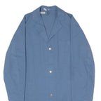 MISCHGEWEBE Swiss Workwear Mens Chore Coat Blue Twill 90s M