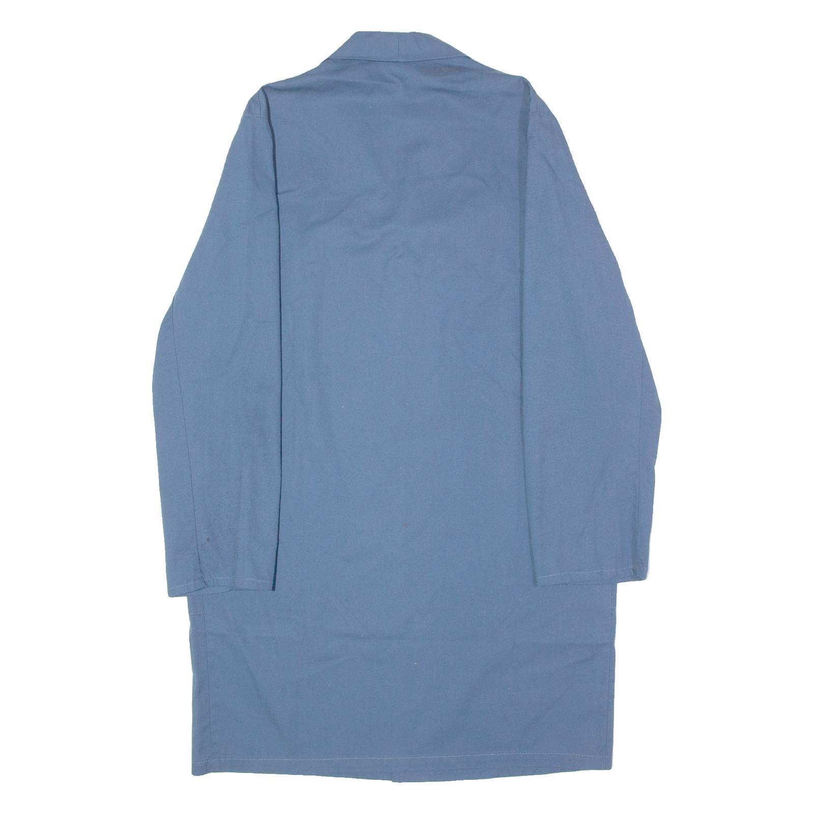MISCHGEWEBE Swiss Workwear Mens Chore Coat Blue Twill 90s M