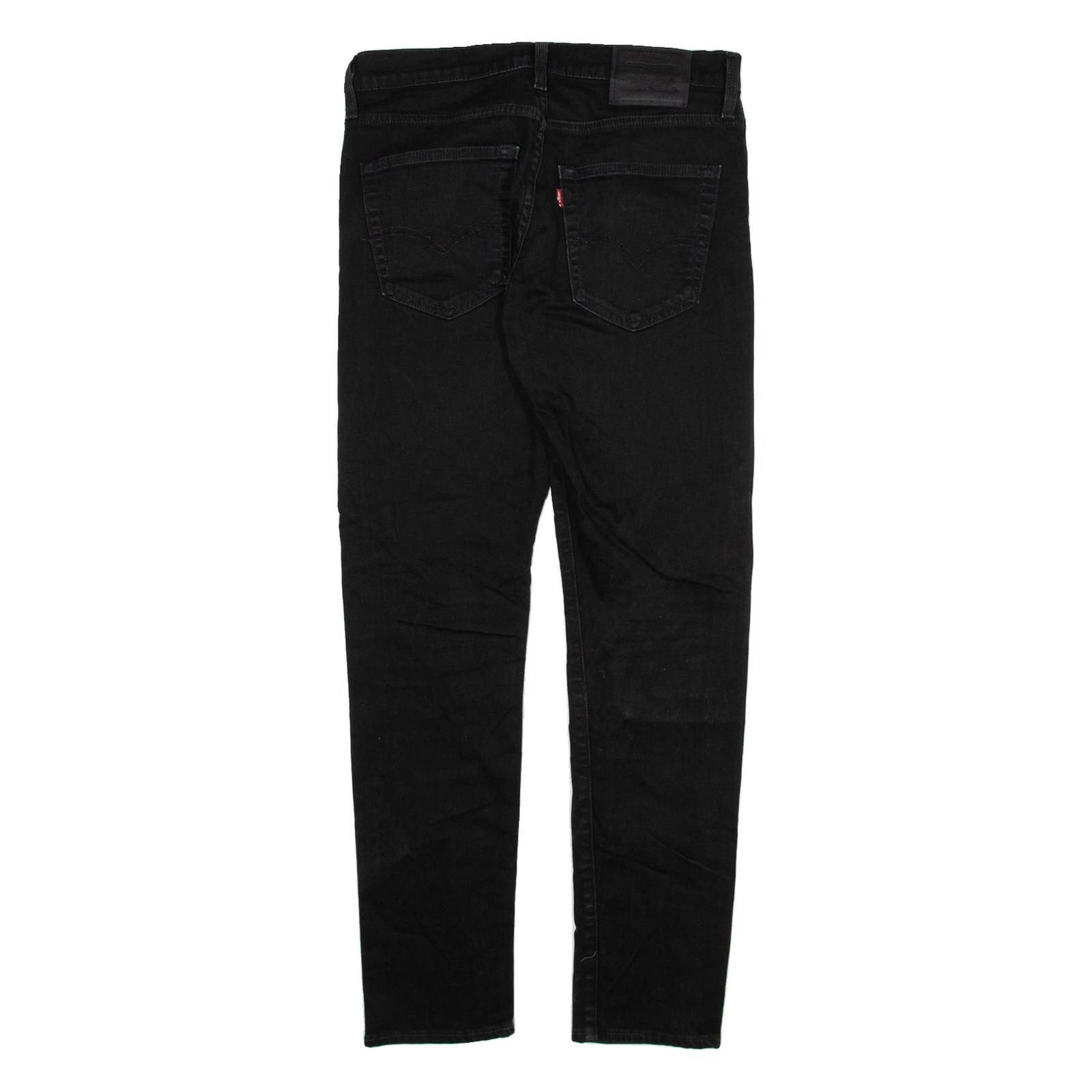 LEVI'S 512 BIG E Jeans Mens Black Slim Tapered W32 L32