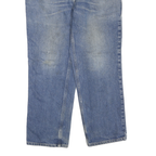 CARHARTT Mens Jeans Blue Regular Straight Denim Medium W34 L30 Classic Workwear