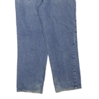 CARHARTT Mens Jeans Blue Regular Straight Denim Medium W34 L30 Classic Workwear