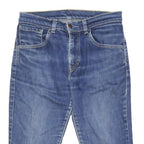 LEVI'S Womens Denim Blue Casual Slim Capris Shorts M W30 Cuffed Pocket Design