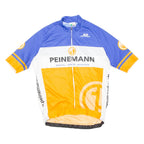 Cycling Mens Jersey Orange Full Zip XL