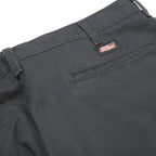 DICKIES Mens Cotton Blend Black Relaxed Straight Trousers W36 L30 Workwear Cargo