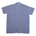 RETRECI Mens Shirt Blue Check L