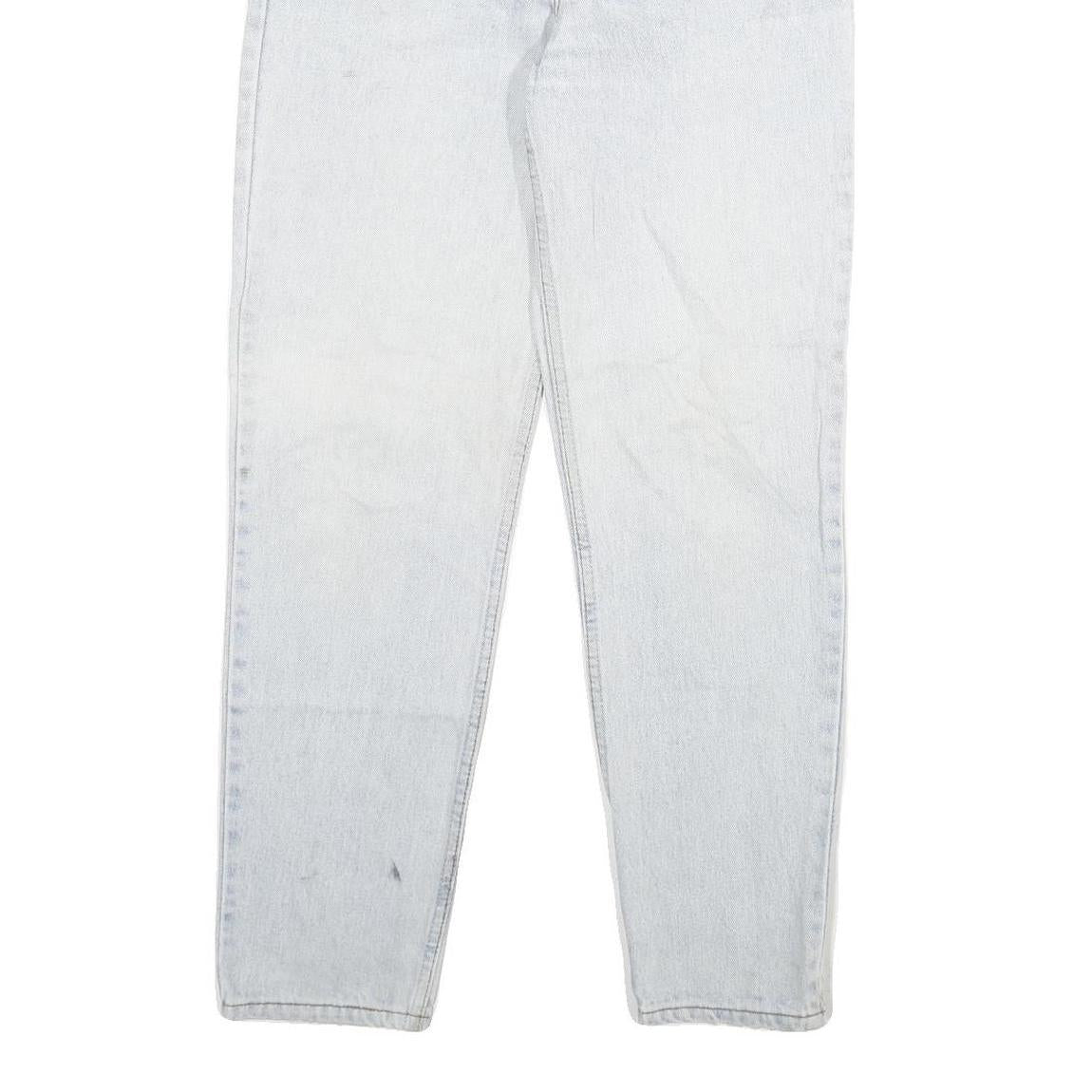 LEVI'S Womens Slim Light Blue Denim Slim Jeans W26 L29 Classic Cotton Blend Zip