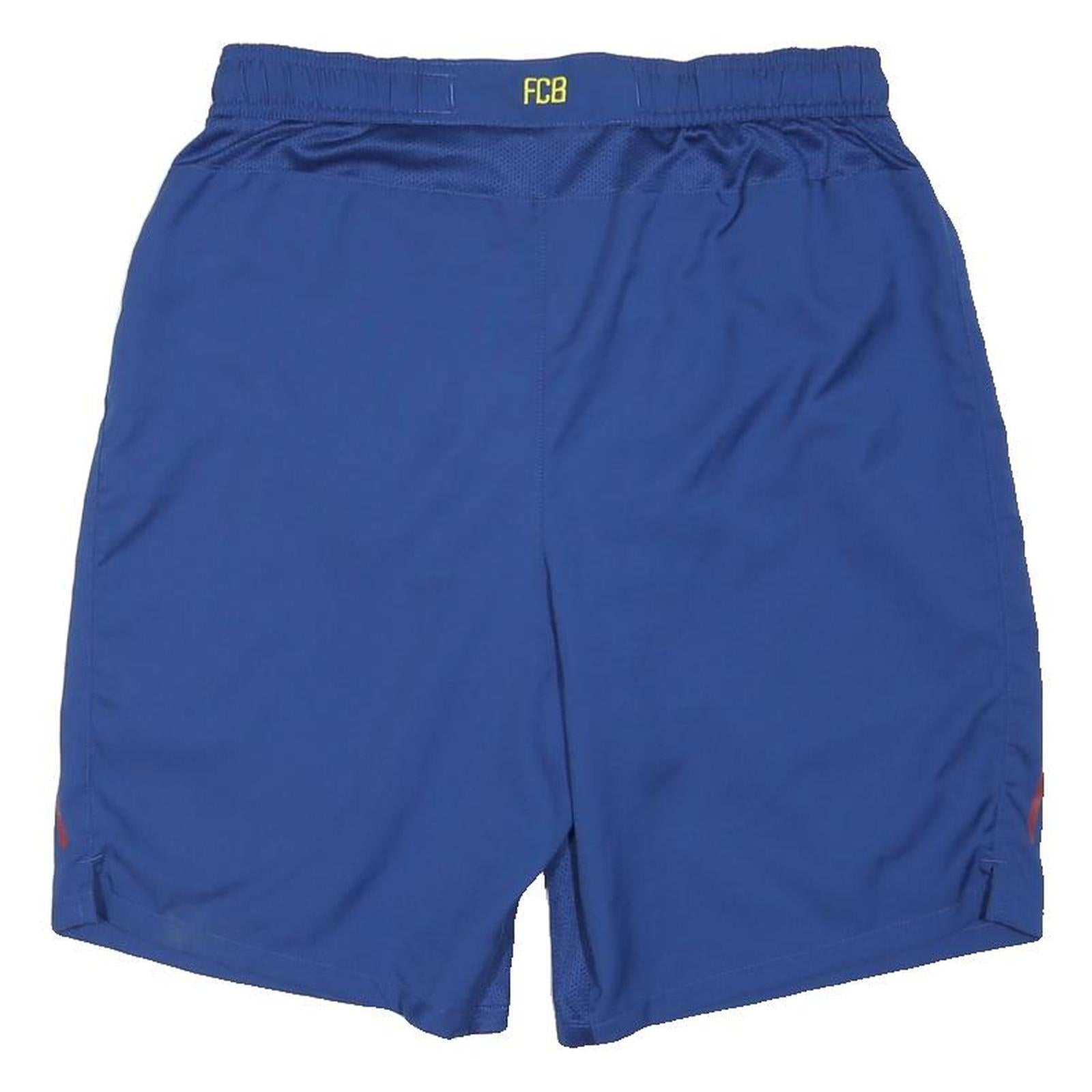 NIKE Mens Blue FC Barcelona Sports Casual Shorts M W28 Dri-FIT