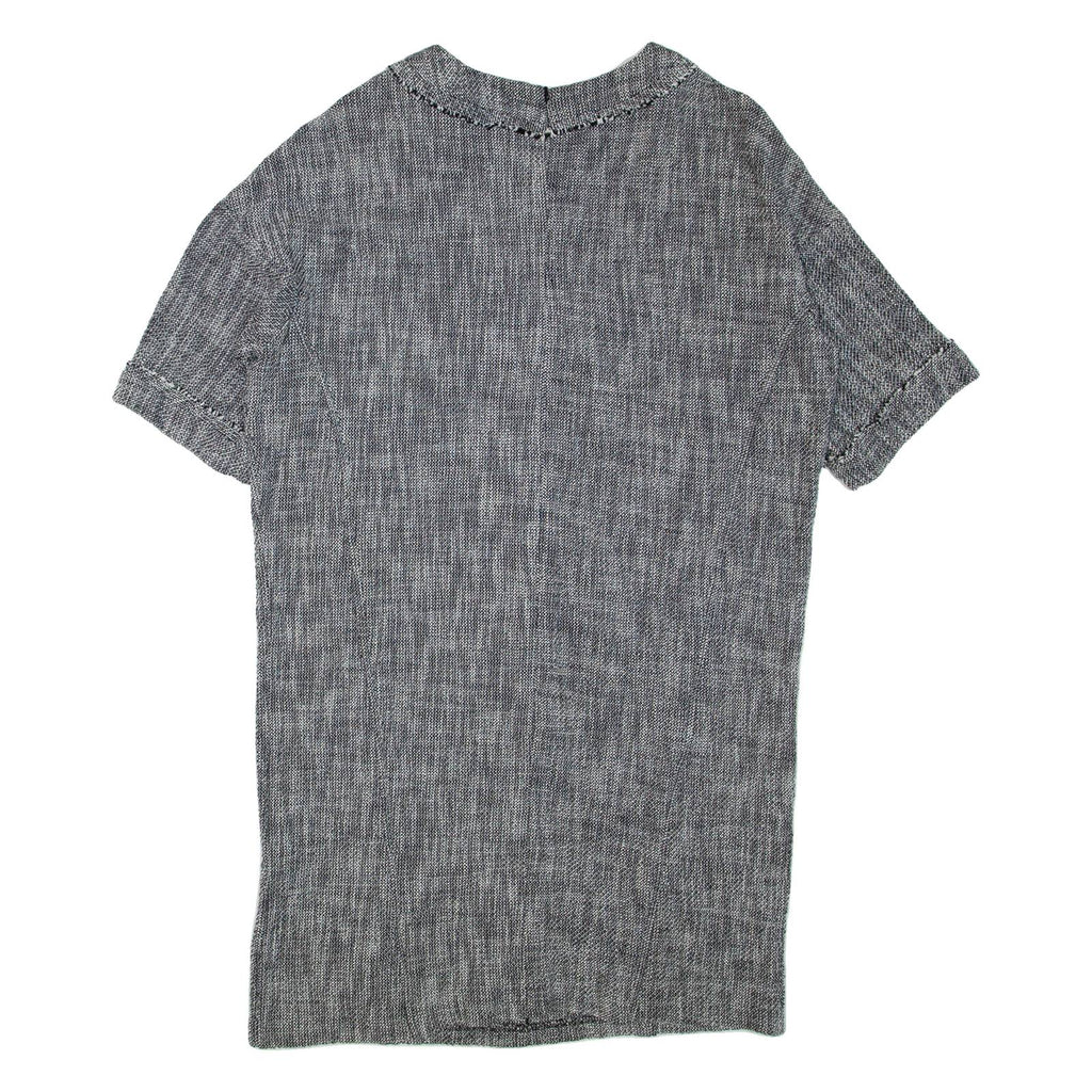 WHISTLES Womens T-Shirt Dress Grey Short Sleeve Short M