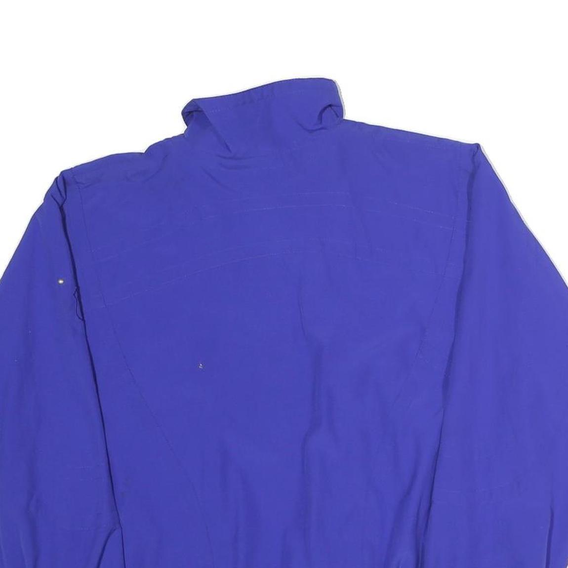 KAELIN Womens Blue Jacket S Polyester Blend Zip Casual Lightweight