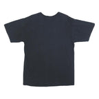 GILDAN Mens Black Santiago Sharks Graphic T-Shirt L Short Sleeve Crew Neck