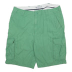NAUTICA Mens Cargo Green Shorts XL W38 Casual Cotton Pockets