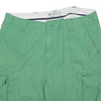NAUTICA Mens Cargo Green Shorts XL W38 Casual Cotton Pockets