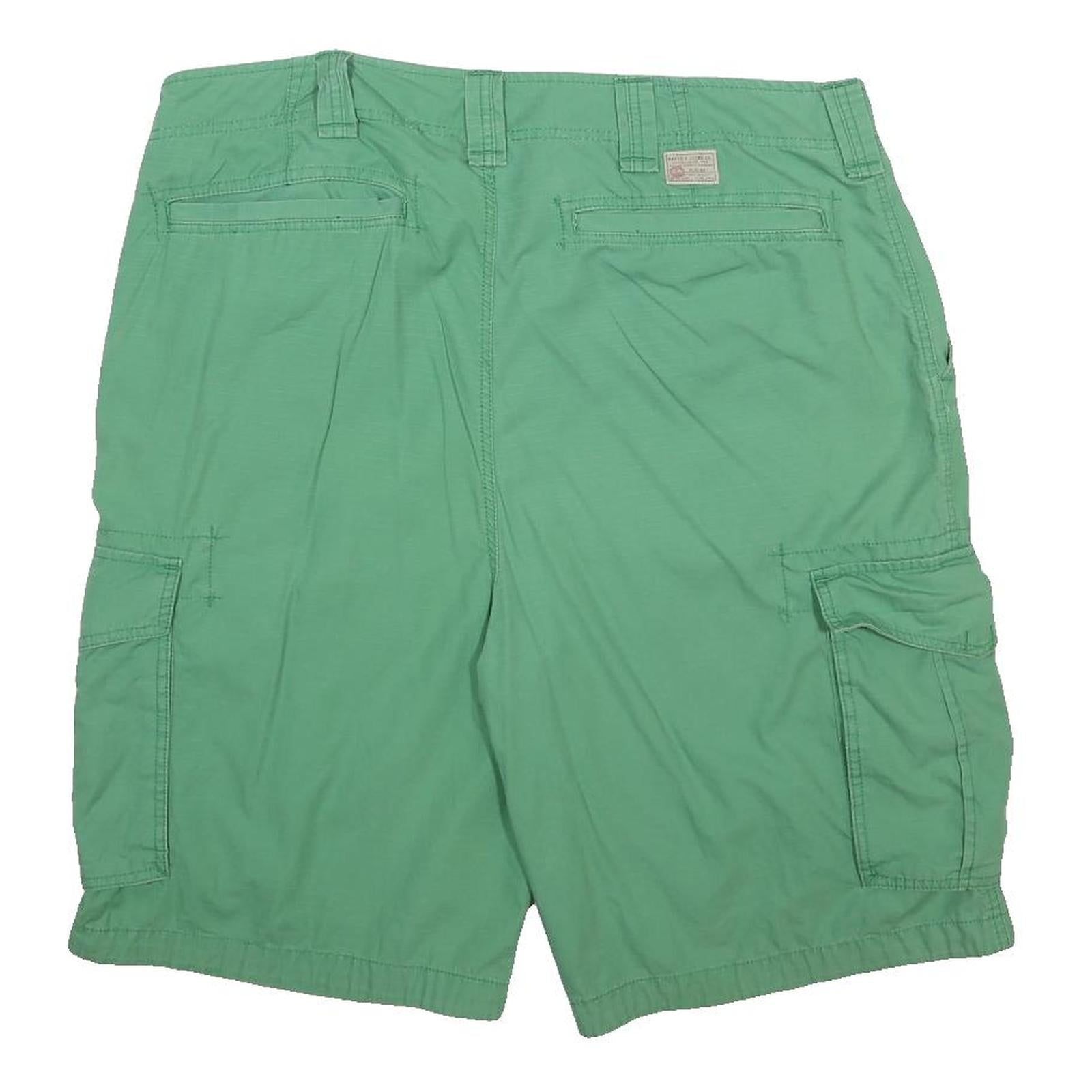 NAUTICA Mens Cargo Green Shorts XL W38 Casual Cotton Pockets