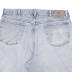 WRANGLER Mens Denim Blue Casual Shorts 2XL W36 Cotton Blend Classic Fit