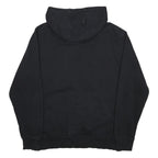 OAKLEY Mens Black Hoodie M Cotton Blend Full Zip Oakley Logo Casual Wear