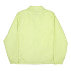 CARHARTT WIP Mens Yellow Coach Jacket S Nylon Button Plain Lightweight Sport