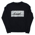 DIESEL Womens Sweatshirt Black S