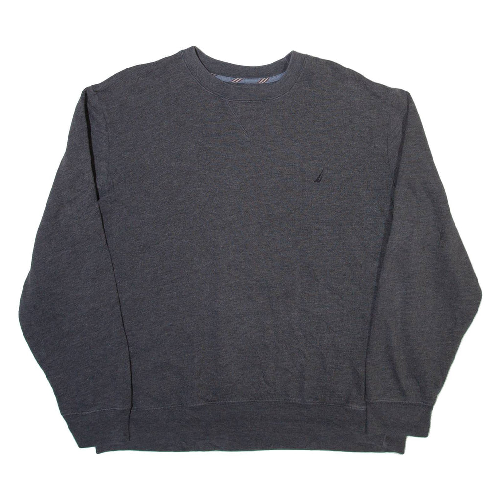 NAUTICA Mens Sweatshirt Grey L
