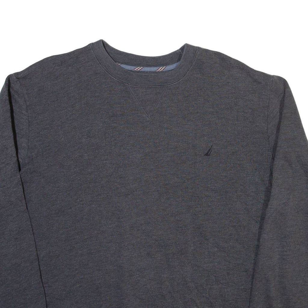 NAUTICA Mens Sweatshirt Grey L