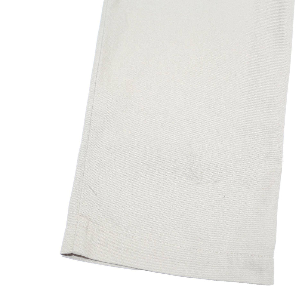 DICKIES Mens Cotton Blend Beige Slim Straight Trousers W31 L32 Workwear Zip