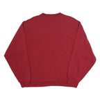 JERZEES Mens Red Angels Embroidered Crew Neck L Cotton Blend Sweatshirt