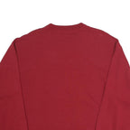 JERZEES Mens Red Angels Embroidered Crew Neck L Cotton Blend Sweatshirt