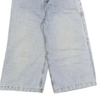 SUNHING Womens Denim Casual Blue XS W26 Wide Leg Cotton Blend Shorts