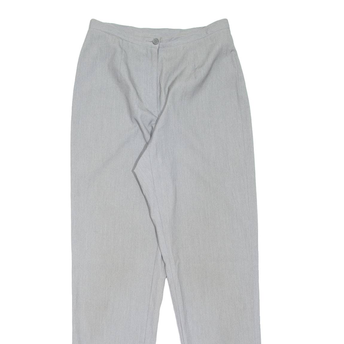 LIZ CLAIBORNE Womens Trousers Grey Slim Tapered W27 L29