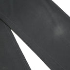 DICKIES Mens Cotton Blend Black Regular Straight Trousers W30 L34 Workwear