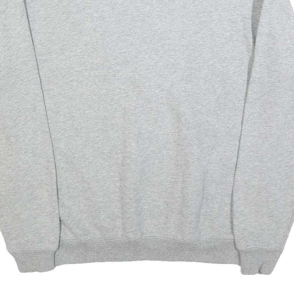 FILA Mens Grey Cotton Blend Crew Neck L Sweatshirt Classic Logo