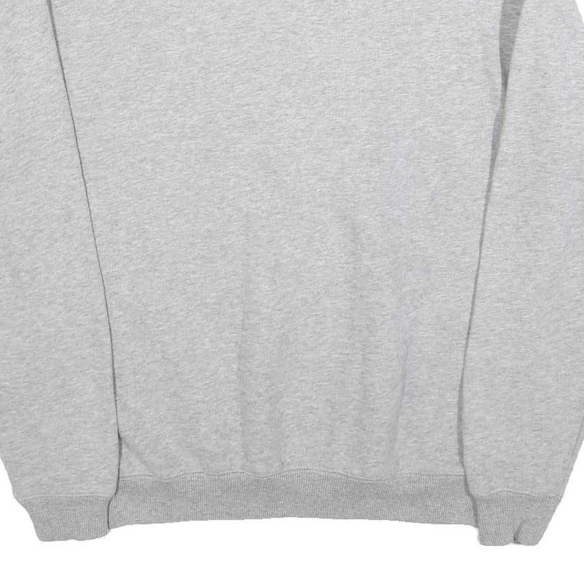 FILA Mens Grey Cotton Blend Crew Neck L Sweatshirt Classic Logo