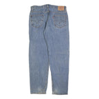 LEVI'S 550 Straight Mens Jeans Blue Relaxed Denim Medium W36 L34 Classic Style