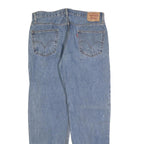 LEVI'S 550 Straight Mens Jeans Blue Relaxed Denim Medium W36 L34 Classic Style