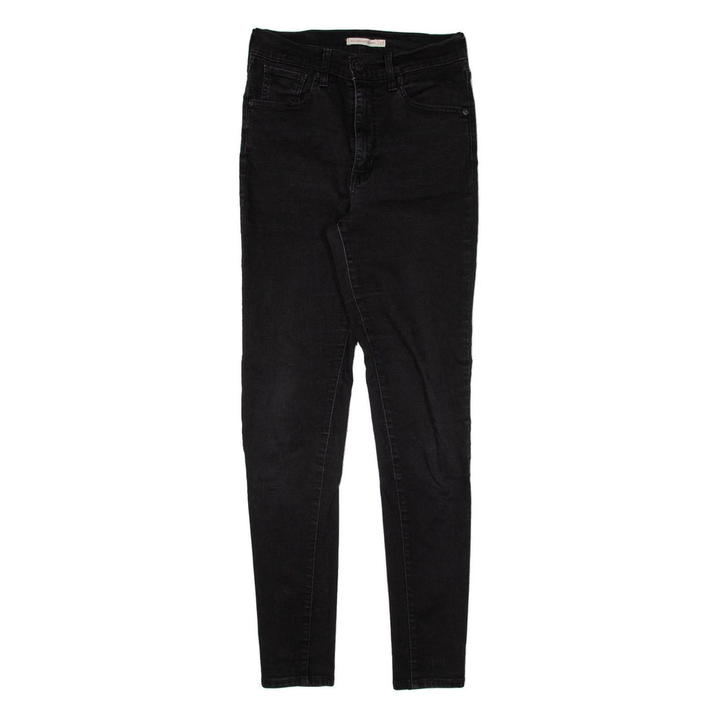 LEVI'S Mile High Womens Jeans Black Slim Skinny W27 L30