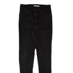 LEVI'S Mile High Womens Jeans Black Slim Skinny W27 L30