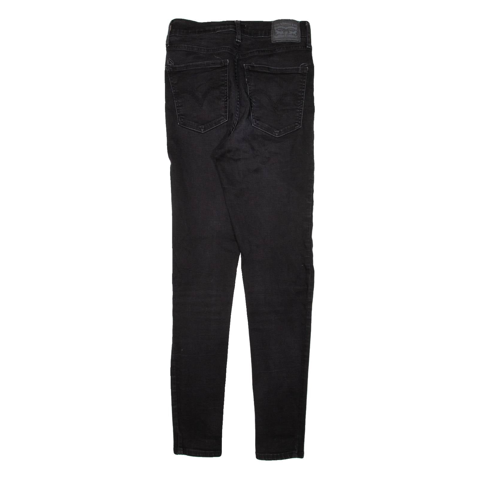 LEVI'S Mile High Womens Jeans Black Slim Skinny W27 L30