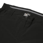 MANOR Womens Polyester Blend Black Regular Fit Straight Leg Trousers W32 L31