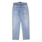 MCGREGOR Mens Jeans Blue Regular Straight Denim Light W31 L31 Classic Fit Zip