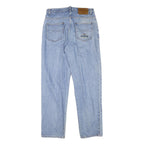 MCGREGOR Mens Jeans Blue Regular Straight Denim Light W31 L31 Classic Fit Zip