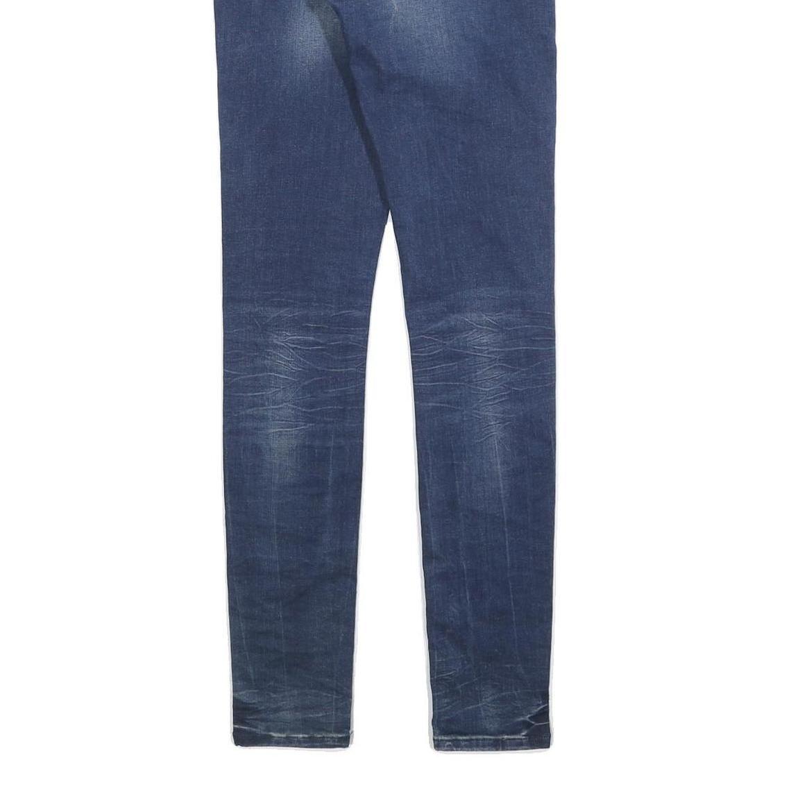 GUESS Womens Jeans Blue Slim Skinny Denim Medium W28 L30 Stretch Zip Fly