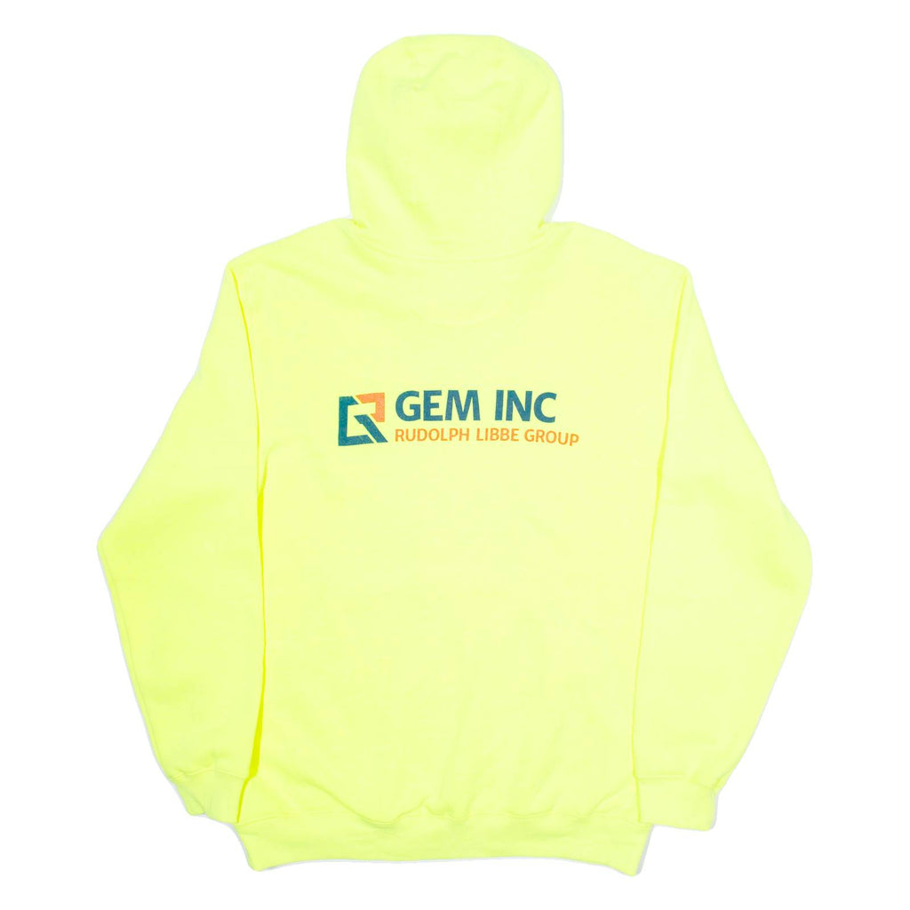 CARHARTT GEM INC Loose Fit Mens Yellow Hoodie L