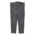 DIESEL Mens Jeans Grey Slim Skinny Denim Medium W38 L29 Stylish Zip Closure