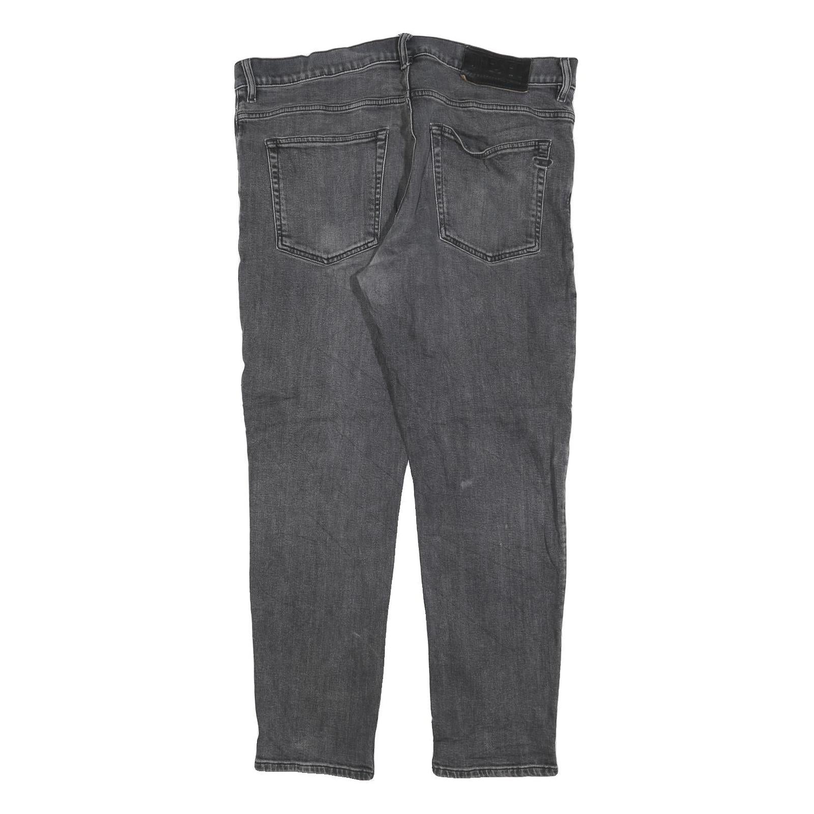 DIESEL Mens Jeans Grey Slim Skinny Denim Medium W38 L29 Stylish Zip Closure