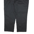 DICKIES Mens Cotton Blend Black Regular Fit Straight Leg Trousers W48 L29