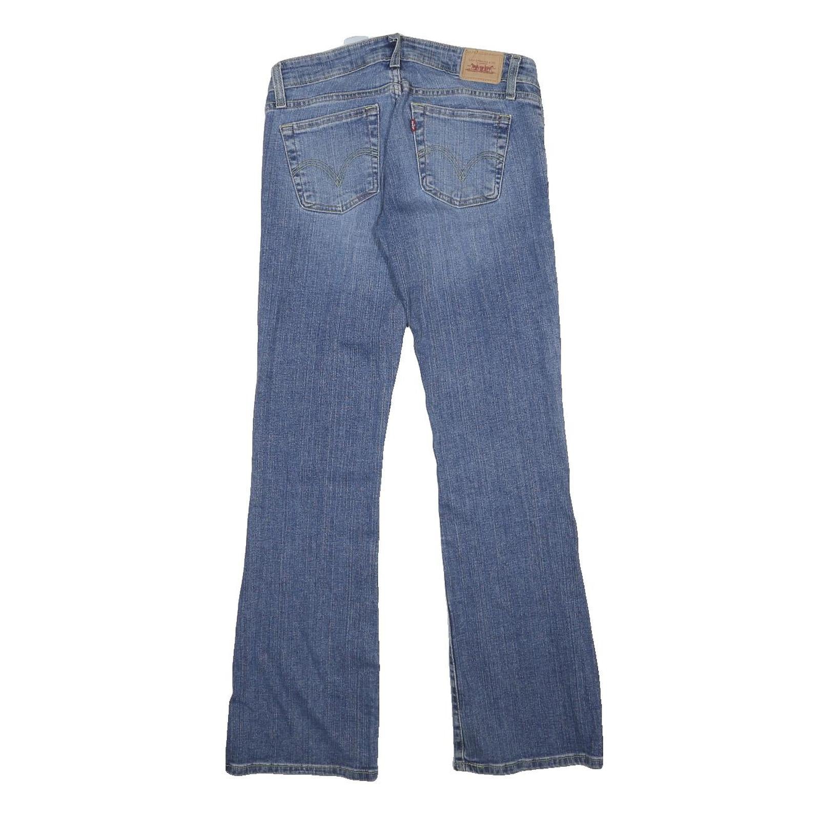 LEVI'S 524 Womens Jeans Blue Regular Bootcut Denim Medium W30 L31 Classic