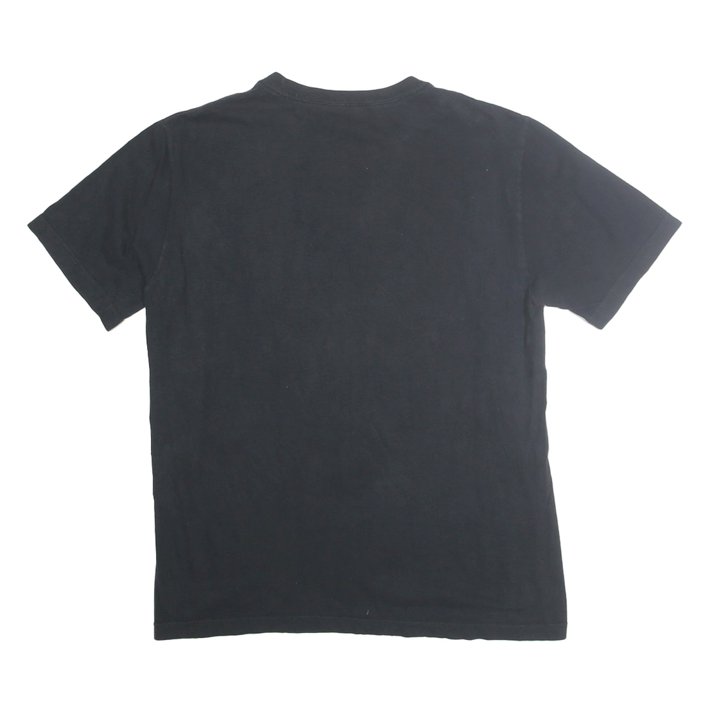 NIKE Mens Black Purdue Boilers Graphic T-Shirt M Short Sleeve Crew Neck