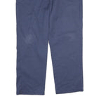 DICKIES Mens Polyester Blend Navy Classic Straight Trousers W40 L30 Workwear