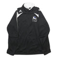 ADIDAS Mens Black & White Mavericks Soccer Jacket S Polyester Zip Sportswear