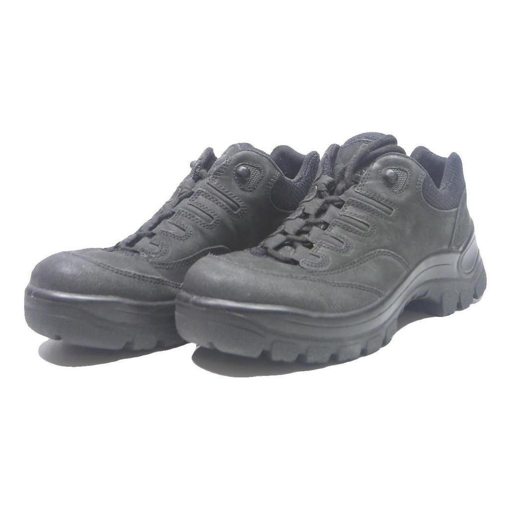 HAIX Black Mens Lace-Up Trainers Polyester UK 6 Durable Outdoor Footwear